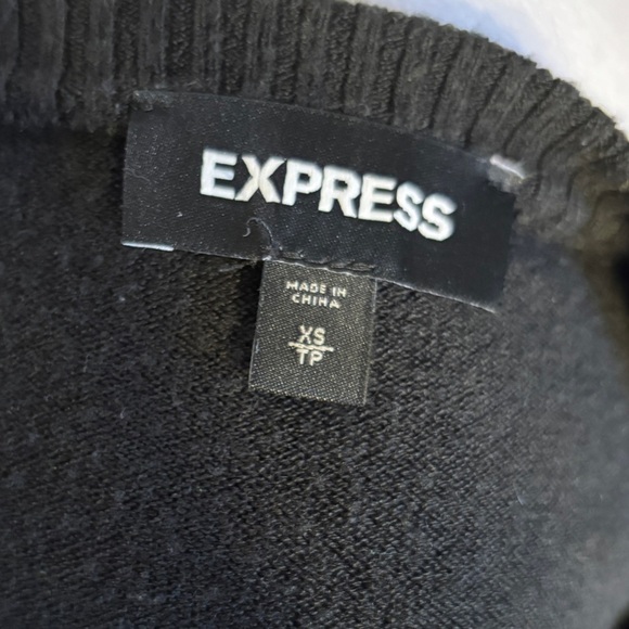 Express Black Sweater - Picture 6 of 7